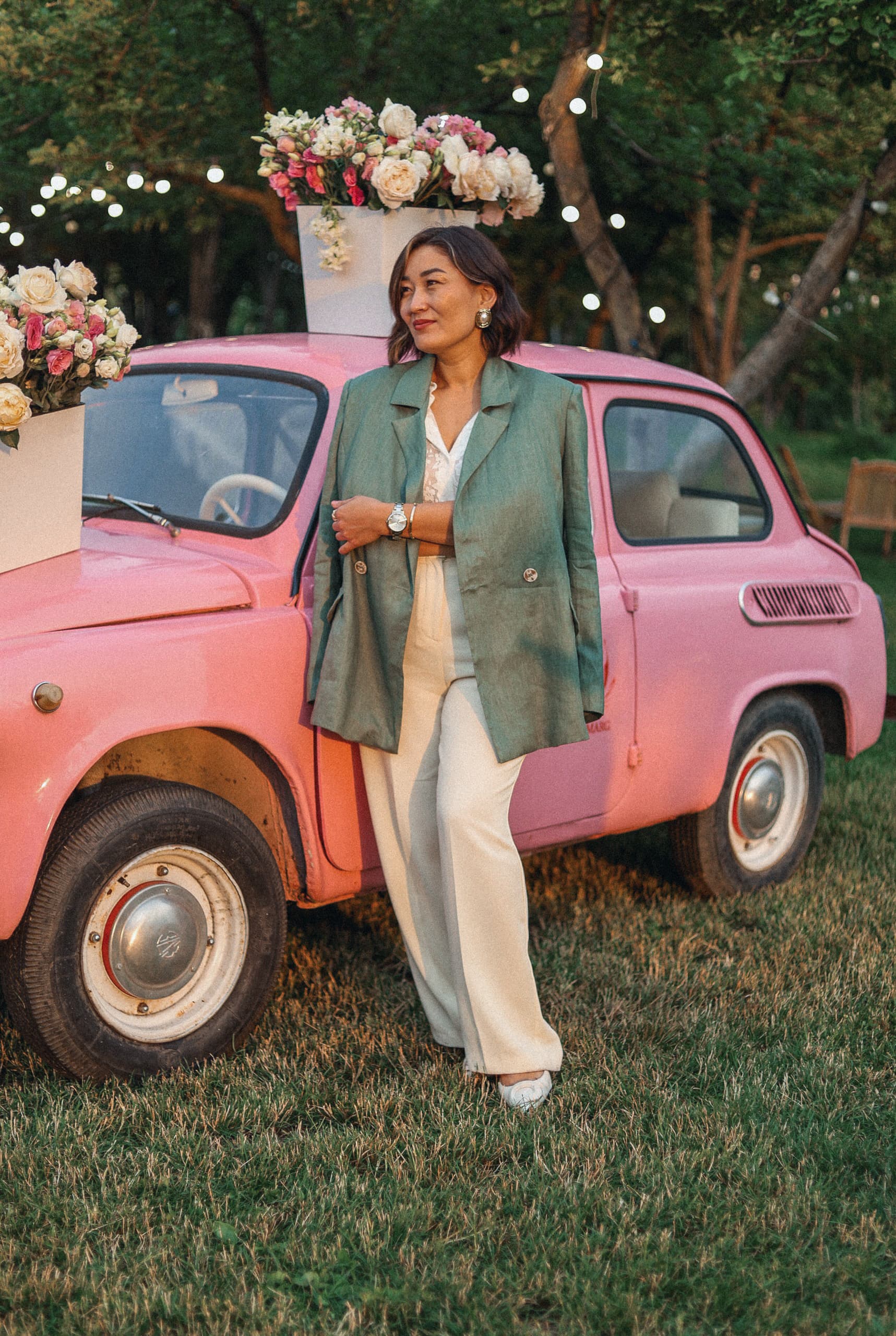 Жакет из льна Дижон