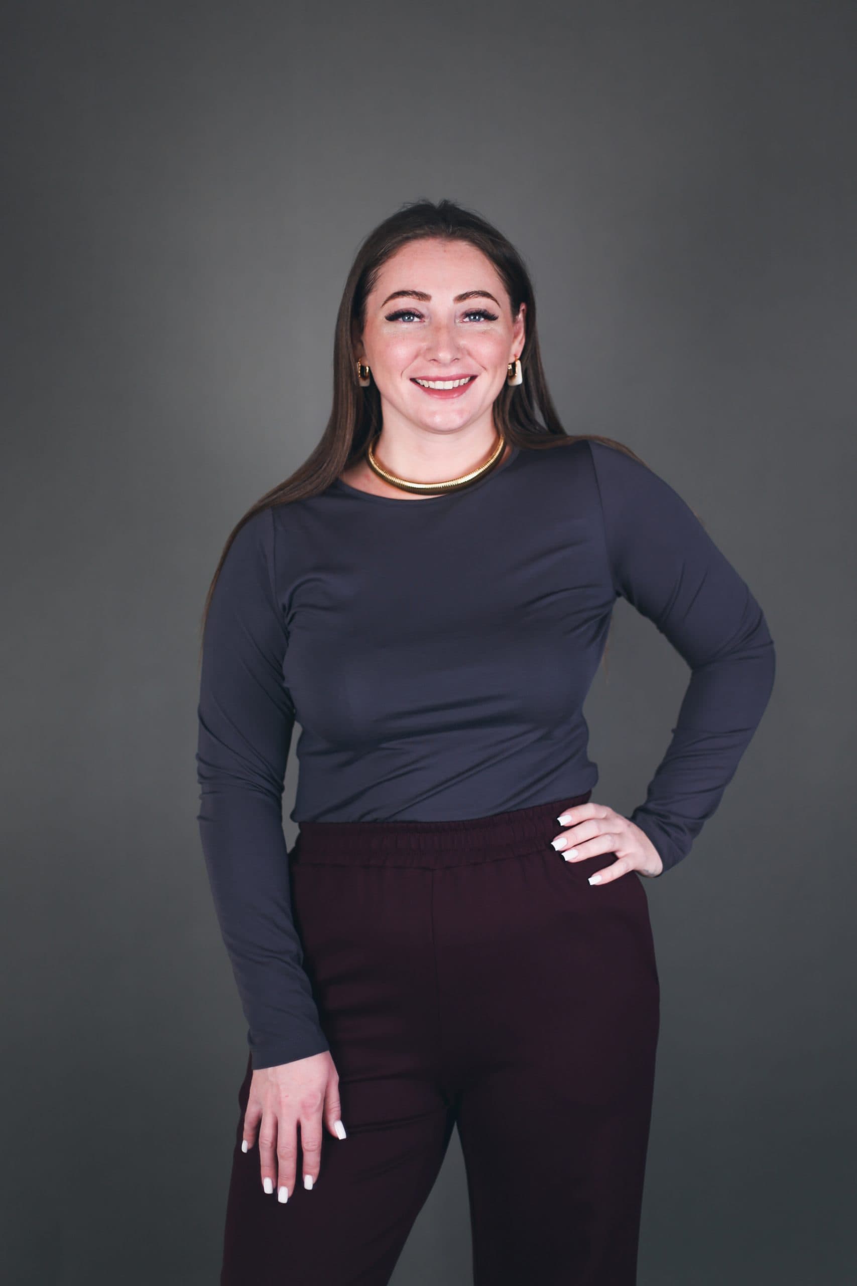 Лонгслив из вискозы