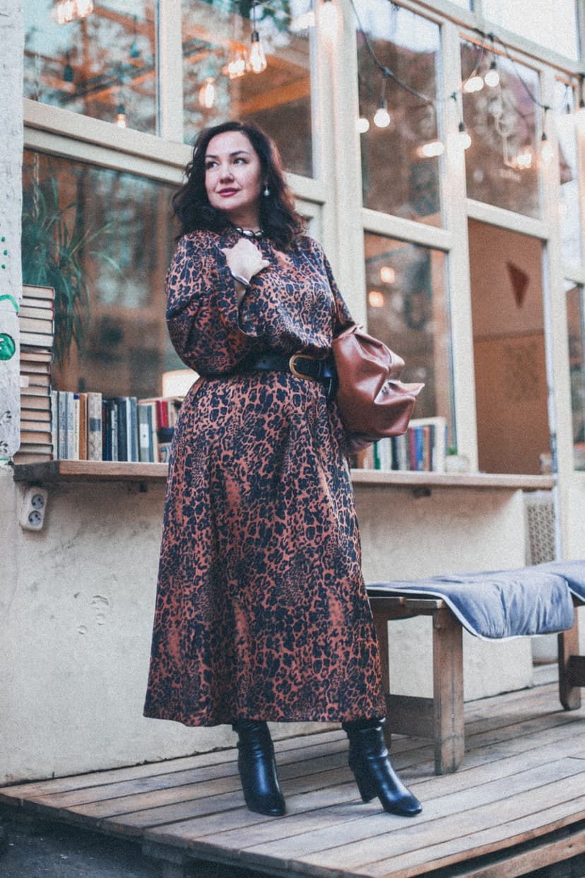 Платье Наоми из японского шелка