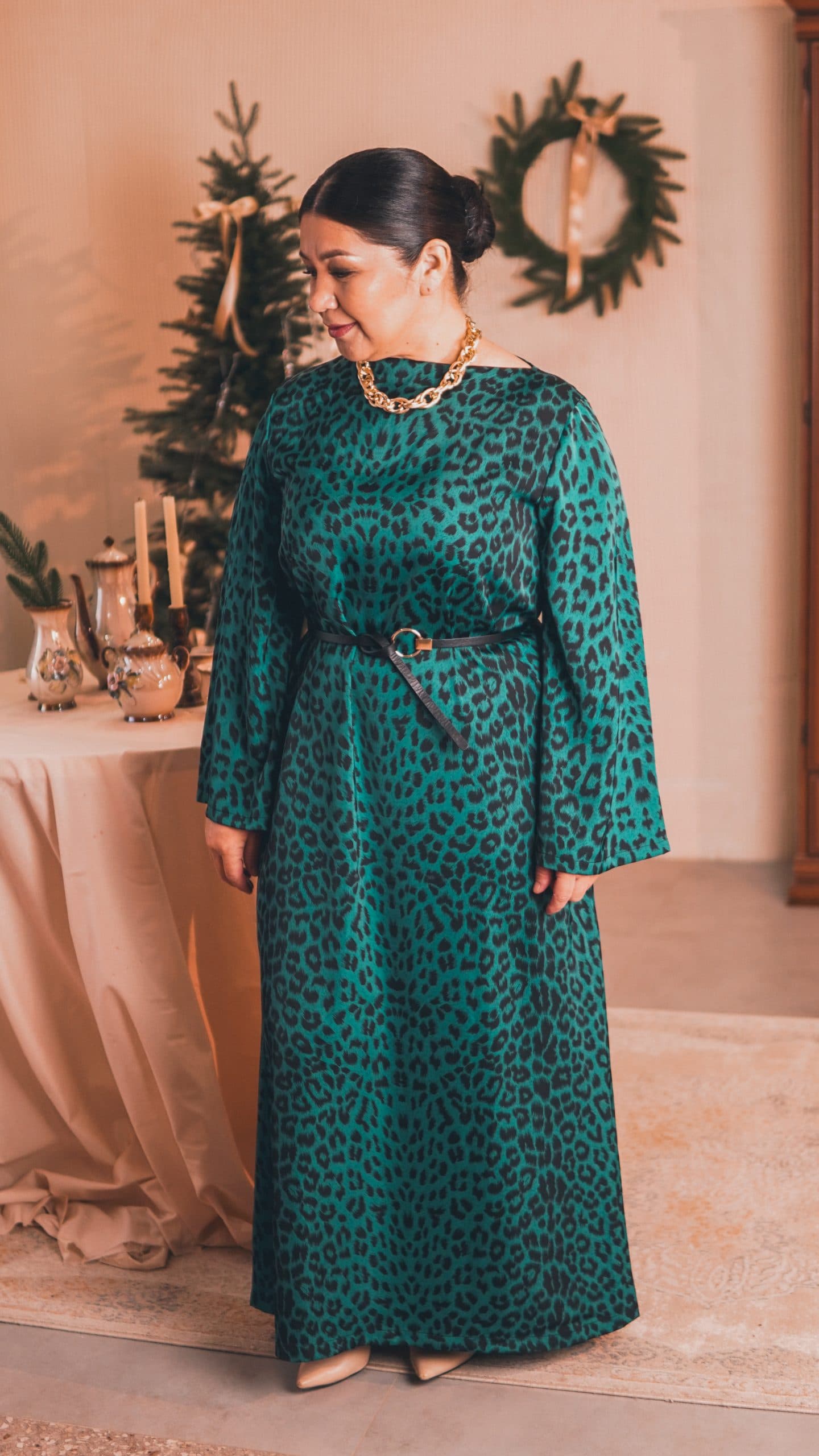 Платье Наоми из японского шелка