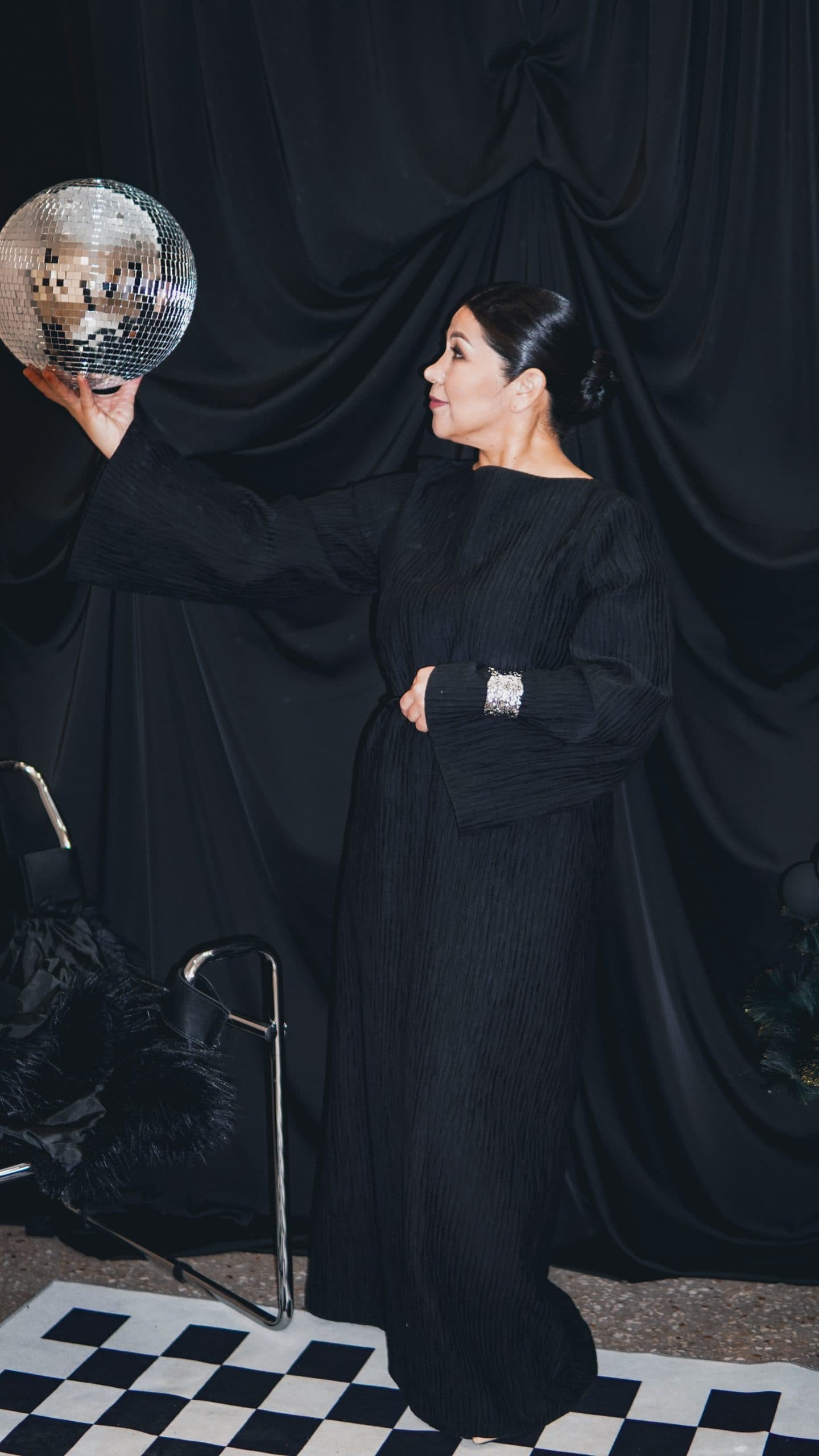 Платье Наоми из жатого тенсела