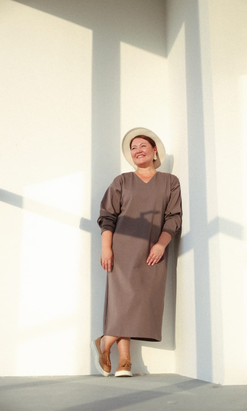 Платье Труба из джерси