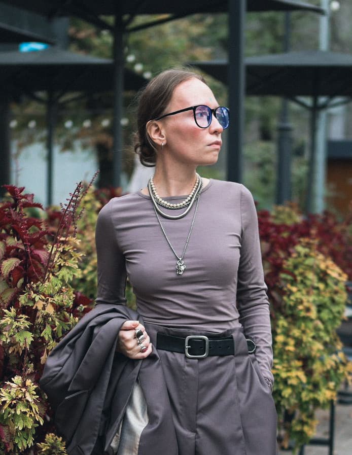 Лонгслив из вискозы