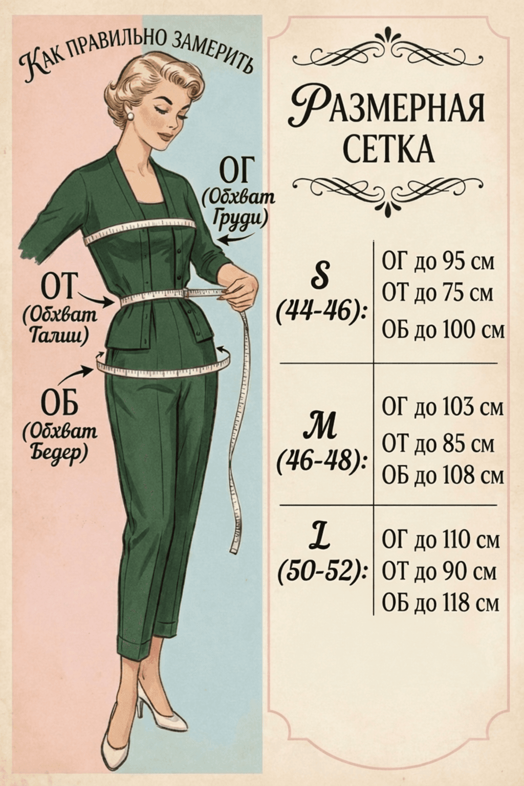 Костюм брючный с кардиганом из джерси