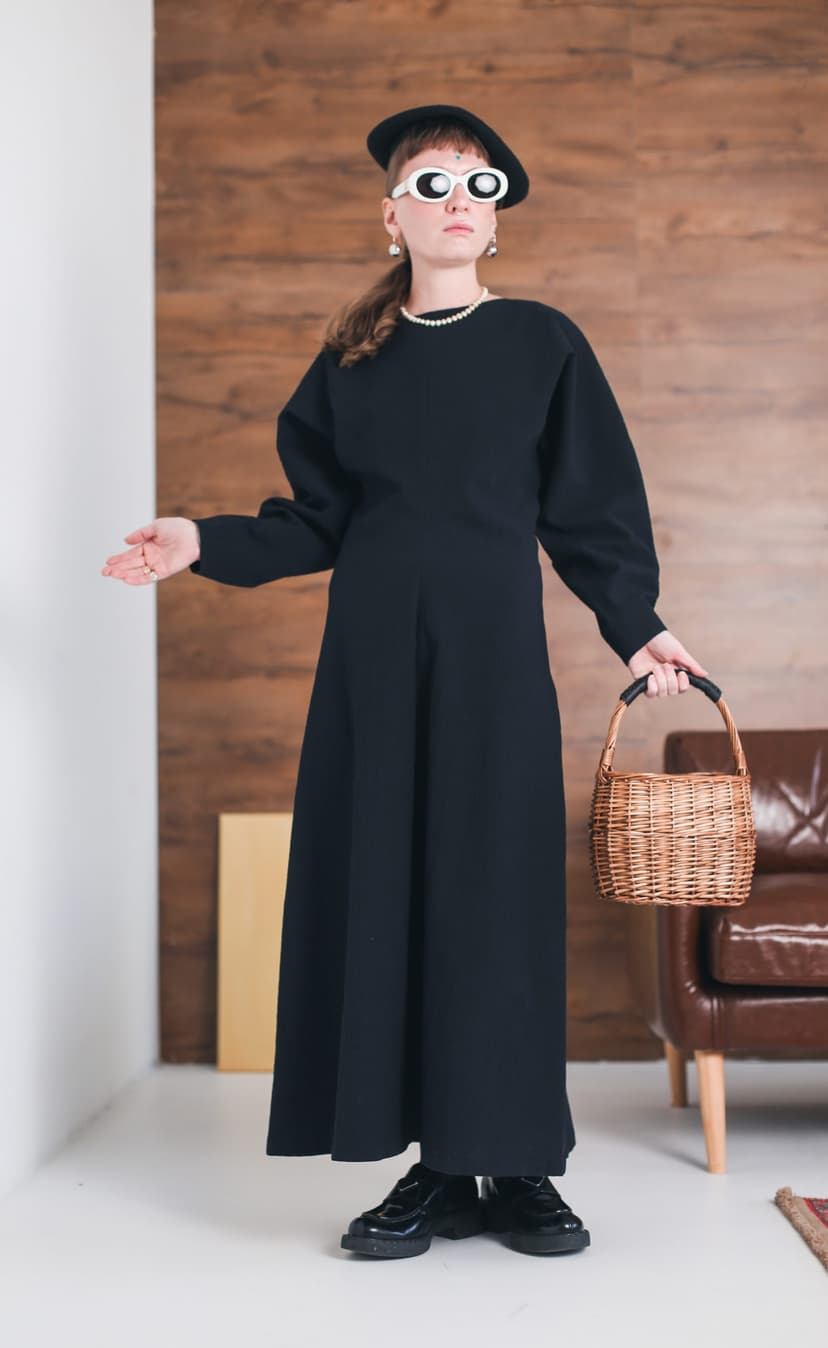 Платье Сиена из вафельного хлопка